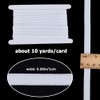 GORGECRAFT 10 Yards 10mm Wide Non-Slip Elastic Ribbon Silicone Elastic