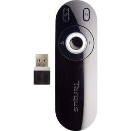 Targus Wireless Laser Presentation Remote with Laser Clicker, Black (AMP13EU)