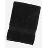 aztex Egyptian Range, 100% Cotton Towels - Bath Towel, Black