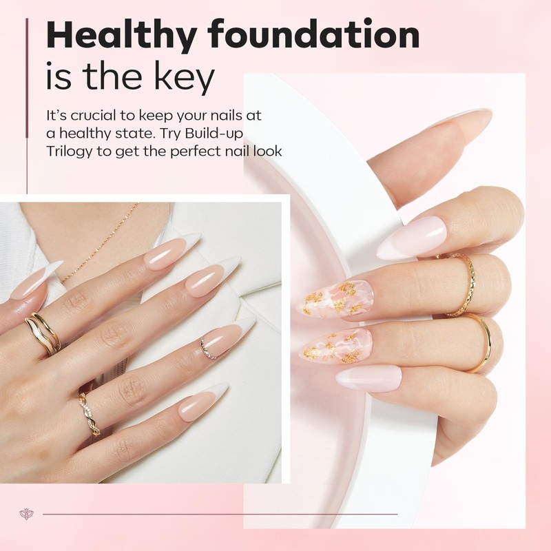 Modelones Builder Gel for Gel Nails, 8 in 1 Builder