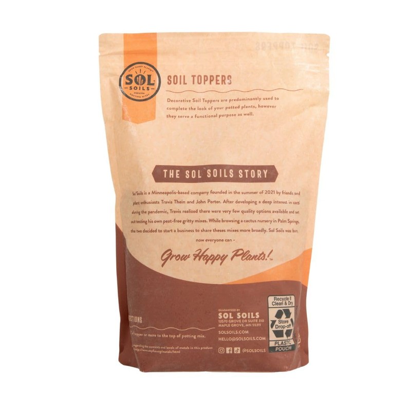 Sol Soils Original Sol Soil Topper – Decorative Rocks for