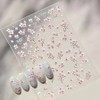 Nail art cherry blossom emboss sticker suitable for spring - WFHTRM8 / 네일아트 살랑살랑 봄에 어울리는 벚꽃 엠보 스티커-WFHTRM8