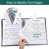 Sheet Music Folders Choir Binder: Piano Music Sheet Holder Storage