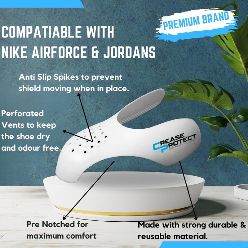 Crease Protect Shields - The Ultimate Shoe Crease Protector and