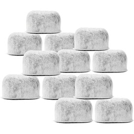 12 Pack Replacement Charcoal Water Filters for All Cuisinart Coffee Machines - Cuisinart Compatible (NOT KEURIG) Filters Fit Both Newer & Older Models Cuisinart Coffee Makers