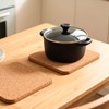 ZEONHEI 10 PCS Non-Slip Cork Trivets Set - 7.5 Inch