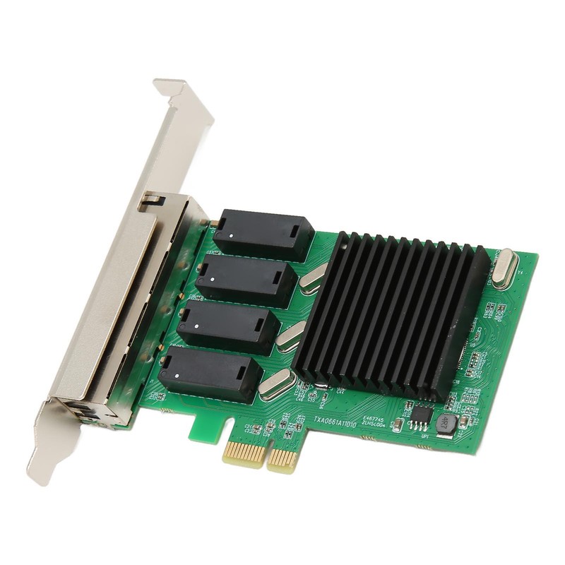 PCIe Network Card 10 100 1000Mbps NIC Controller Easy Installation