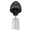 Beer Faucet Plug Brush Black ABS Beer Faucet Tap Cleaning