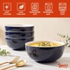 24 oz Ceramic Cereal Bowl Set of 4, 6" Breakfast