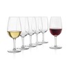 Final Touch ISO INAO Wine Tasting Glasses Set of 6