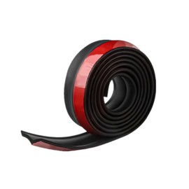 2.5 m / 8.2 ft Universal Car Bumper Front Spoiler Lip Rubber Strip Sticker Lip Splitter Front Spoiler Lip Protector 60 mm for Car Truck SUV (2.5 m)