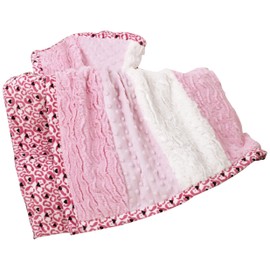 Kids Line Luxury Sherpa Blanket (Pink)