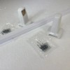 Mid Century Modern Vintage White Ceramic Towel Bar Rod Rack