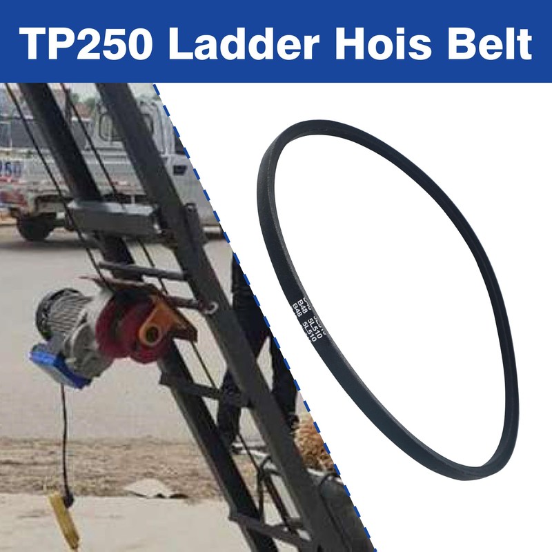 TP250 Ladder Hoist V Drive Belts Replacement for TranzSporter Roofing