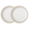 Denby 16048803 Linen 2 Piece Small Plate Set