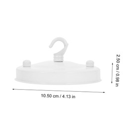 Operitacx 2 Stück Kronleuchter Zubehör Kronleuchter Baldachin Montiert Deckenlampenhalter Hängend Pendellicht Moderne Deckenlichter Montage Pendelleuchten Platte Led Weiß Eisen