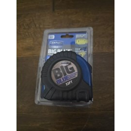 Century Drill & Tool 72833 Big Blue Tape Measure, 33-foot