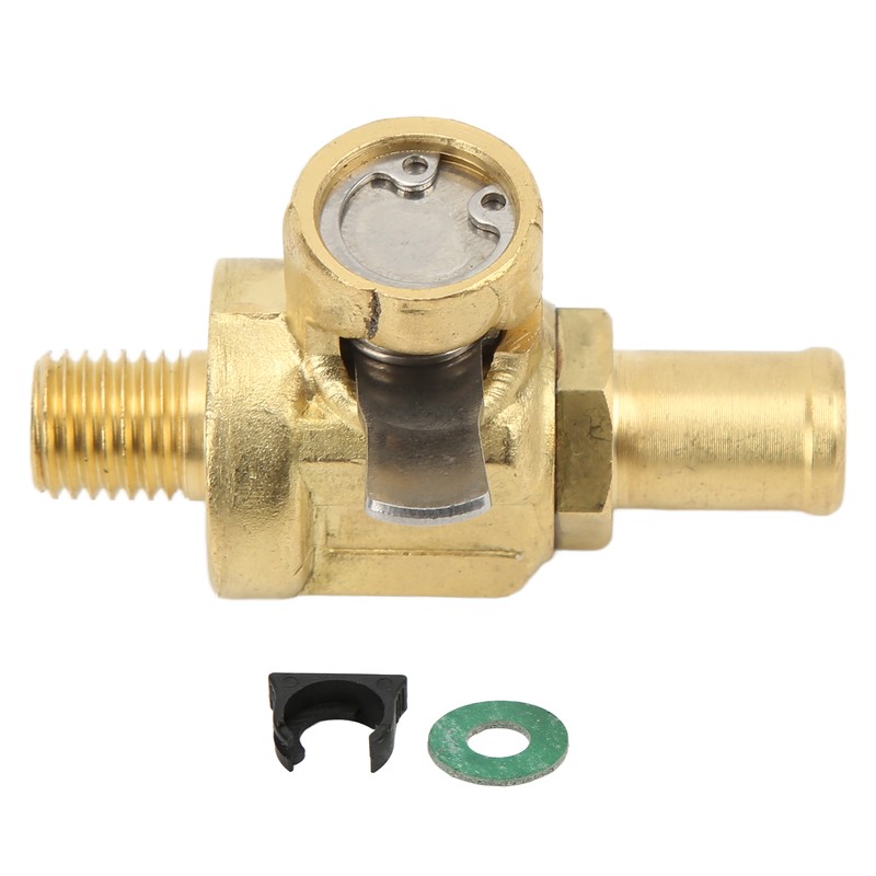 F124N Engine Oil Drain Valve with Nipple Metal M10‑1.25 Thread
