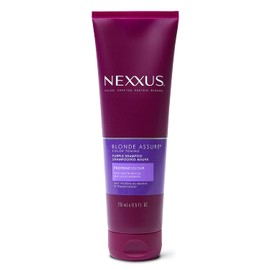 Nexxus Blonde Assure Purple Shampoo, Color Care Shampoo, For Blonde Hair Keratin Protein 8.5 oz