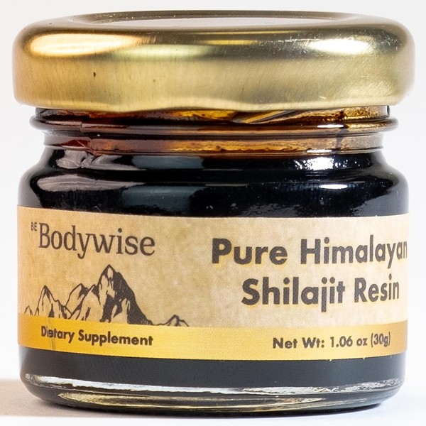 Be Bodywise Pure Himalayan Shilajit Resin I 600 mg I