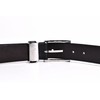 Prairie Ginza NB12612 Men's Deerskin Business Belt, Black