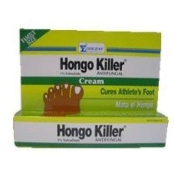 Hongo Killer Antifungal Cream 1 oz (Pack of 3)