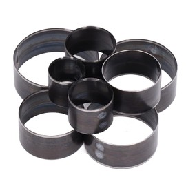 Yosoo Health Gear Leather Punching Tool, 8 Pieces Round Punch Tool, Alloy Steel, Deformation Prevention 25-60mm