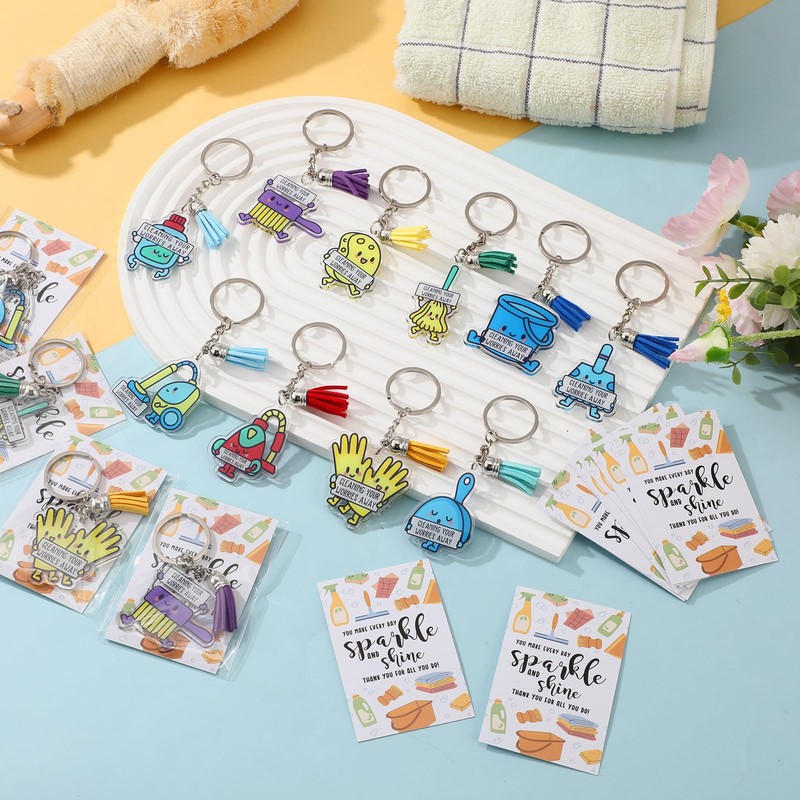 Nosiny 10 Sets National School Custodian Day Gift Employee Appreciation