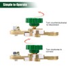 Quick Battery Disconnect Switch Side Post with Anti Corrosion Washers