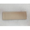 Black 2x6 in Ceramic Tile Bullnose Trim Edge 2 x