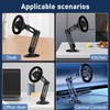Universal 360° PRO Magnetic Suction Phone Holder Car,Alloy Folding Magnetic