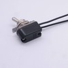 Taiss 2pcs Toggle Switch SPST 2 Position Latching ON/Off 6A