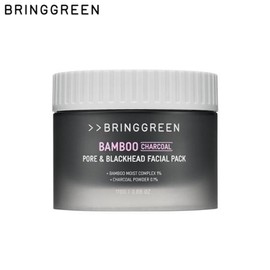 BRING GREEN Bamboo Charcoal Pore & Blackhead Facial Pack 110g