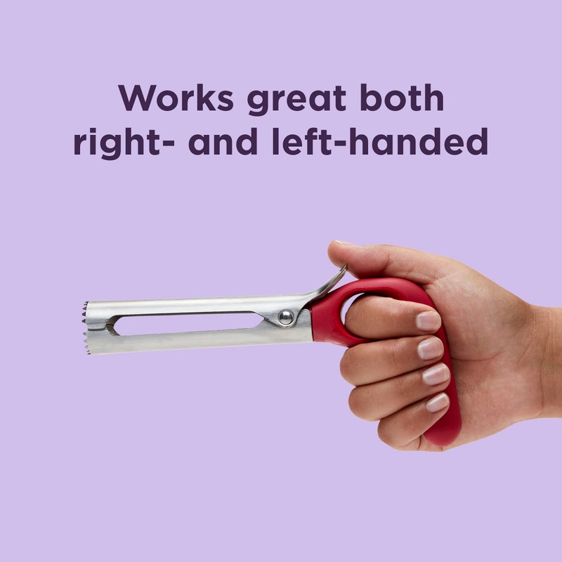 Chef'n Ambidextrous apple corer, Berry