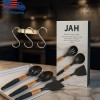 O JAH Non Stick Silicone Cooking Kitchen Utensils Set 3