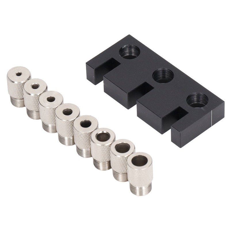 Hole Punch Locator Jig 3 in 1 Log Tenon Woodworking