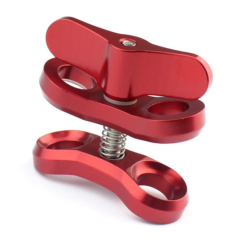BGNing 1inch Diving Lights Ball Butterfly Clip Underwater Tripod Clamp