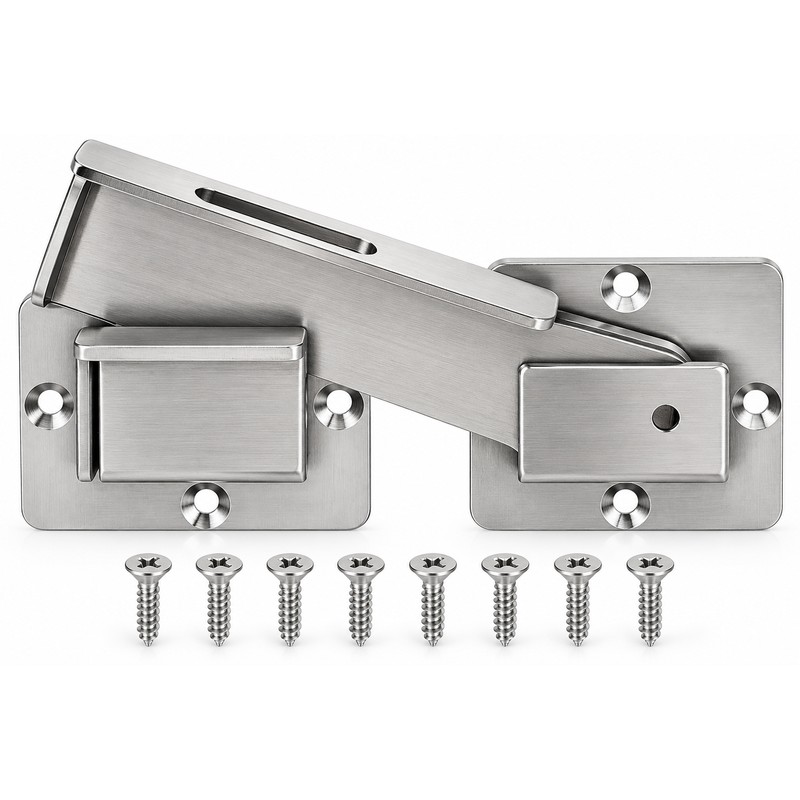 Flip Gate Latch with Padlock Hole,gate Latch for Fence, Heavy