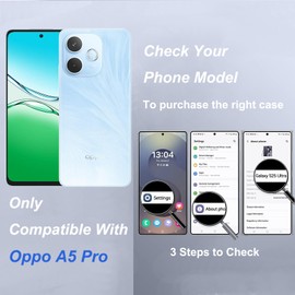 Wanglaism Cover for Oppo A5 Pro 5G with Flip Cover - Shockproof Synthetic Leather Case with Card Holder, Coin Purse and Stand Function - Includes 9H Tempered Glass Film - Blue