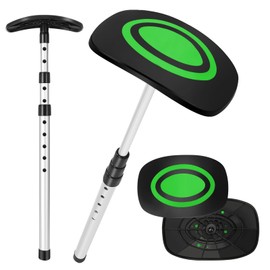 GearRoot Portable Golf Travel Bag Support Pole, Umbrella Anti-Impact Support Cover Protector and Aluminum Alloy Rod, Golf Club Travel Bag Support System Protect Club from Impact, Green