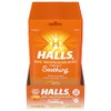 Halls HALLS Throat Soothing Honey Cough Drops, 12 Bags of