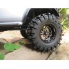 HOBBYSOUL 2.2 Beadlock Wheels and Tires 124mm Tall Tyres, Mud