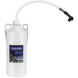 weyleity 1L Brake Bleeder Bottle | One Person Brake Fluid Bleeding kit with Tube & Rubber Connector for Collect Brake Fluid, Brake Fluid Catch Bottle for Car Motorcycle ATV (1)