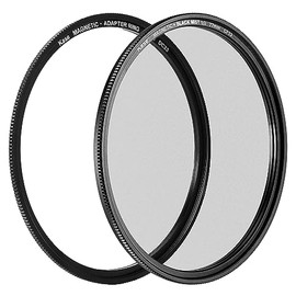 Kase Magnetic 77mm Black Mist 1/2 Soft Focus Optical Glass Filter Incl Adapter Revolution/Skyeye Compatible