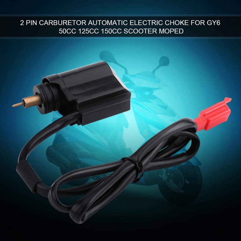 Elektrischer Choke, 2-poliger Vergaser Automatischer elektrischer Choke Passend für GY6