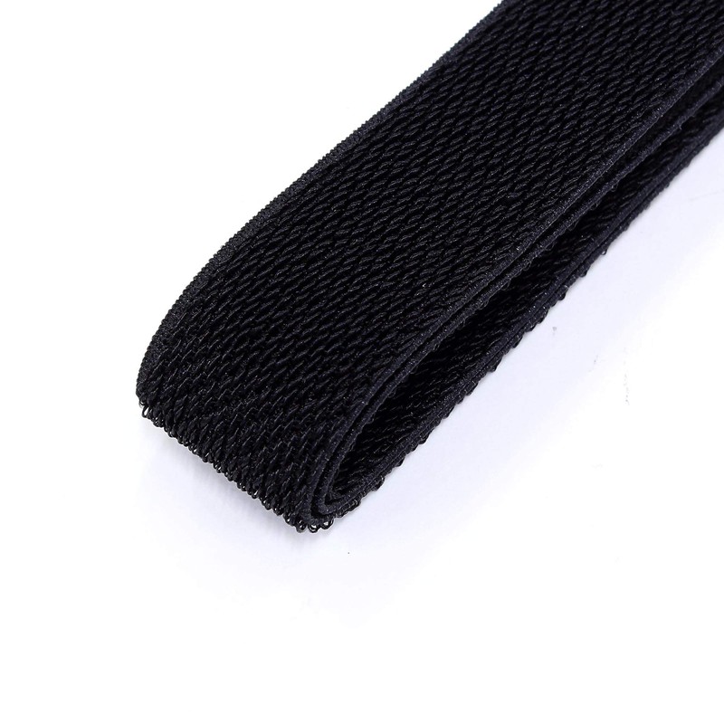 Wake Sangyo BR050 Elastic Band, Black, 1.0 x 19.7 inches