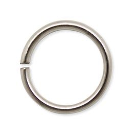 Iron Round Eyelets Silver Silver Nickel 0.3 in (8 mm) 0.5 in (12 mm) 0.6 in (15 mm) 0.8 in (20 mm) (Outer Diameter 0.5 in / Thickness 0.06 in, 100 pieces)