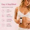 Organic Castor Oil Roll On with Rose Quartz Roller Ball,