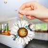 Daisy Flower Hanging Decorations Gift Hummingbird Christmas Tree Crown of
