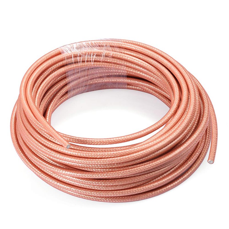Eightwood RG400 RF Coax Cable M17/128 Double Shield Coaxial Cable